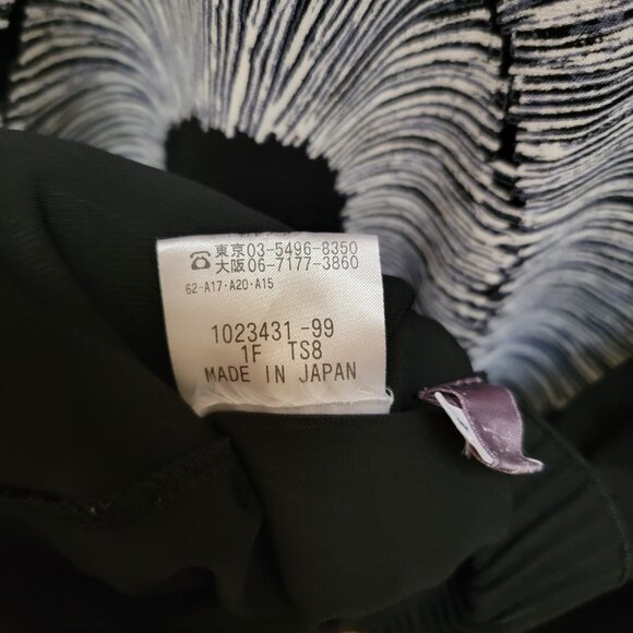 Tokuko 1er Vol tunic geometric design dress - size 4 (U.S.) Black – used - Picture 8 of 12